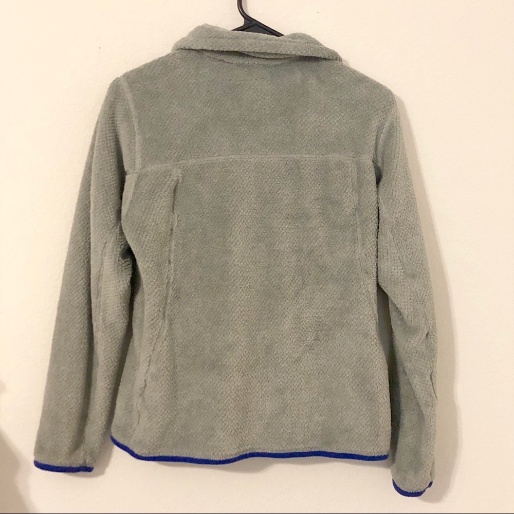 Patagonia Re-Tool Snap-T Pullover Fleece Gray Blue - Picture 9 of 12
